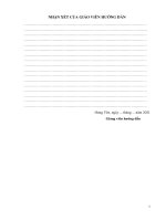 đồ án 2 thiết kế dây chuyền may