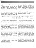 Hỗ trợ nạn nhân bị buôn bán tái hoà nhập công đồng còn nhiều khó khăn 