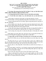 HỌC TẬP VÀ LÀM THEO TẤM GƯƠNG ĐẠO ĐỨC HỒ CHÍ MINH