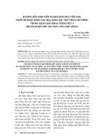 Hướng dẫn sinh viên ngành Giáo dục tiểu học thiết kế hoạt động dạy học dạng bài “Nói theo chủ điểm” trong sách giáo khoa Tiếng Việt 2 (bộ sách kết nối tri thức với cuộc sống)