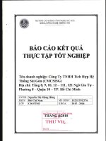 Báo cáo kết quả thực tập tốt nghiệp Công ty TNHH tích hợp hệ thống Sài Gòn.pdf