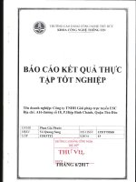 Báo cáo kết quả thực tập tốt nghiệp Công ty TNHH giải pháp trực tuyến ESC.pdf