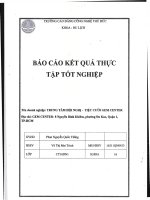 Báo cáo kết quả thực tập tốt nghiệp Trung tâm hội nghị tiệc cưới GemCenter.pdf