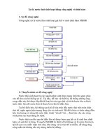 Sơ đồ cơng nghệ Cơng nghệ xử lý nước thải sinh hoạt giá thể vi sinh dính bám MBBR