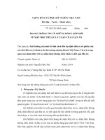 Ảnh hưởng của một số tính cách đến dự định đầu tư cổ phiếu của các nhà đầu tư cá nhân trên thị trường chứng khoán việt nam dong gop moi VN