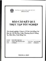 Báo cáo kết quả thực tập tốt nghiệp Công ty CP Du lịch Đồng Nai.pdf