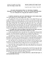 TÀI LIỆU THAM KHẢO PHỤC VỤ THI TRẮC NGHIỆM TÌM HIỂU VỀ CHỦ NGHĨA MÁC - LÊ NIN, TƯ TƯỞNG HỒ CHÍ MINH VÀ CÁC NGHỊ QUYẾT, CHỈ THỊ, QUY ĐỊNH CỦA ĐẢNG