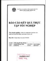 Báo cáo kết quả thực tập tốt nghiệp Công ty TNHH MTV quảng cáo.pdf