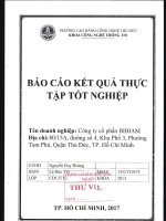 Báo cáo kết quả thực tập tốt nghiệp Công ty cổ phần BIBIAM.pdf