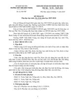 SỞ GIÁO DỤC VÀ ĐÀO TẠO                                                 CỘNG HOÀ XÃ HỘI CHỦ NGHĨA VIỆT NAM