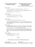 Sở Giáo dục & Đào tạo TP Đà Nẵng