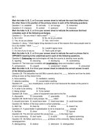 Đề thi tiếng anh THPT QG (đề 1  có đáp án)