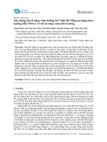 Xây dựng chỉ số nhạy cảm đường bờ Vịnh Đà Nẵng áp dụng theo hướng dẫn NOAA về chỉ số nhạy cảm môi trường