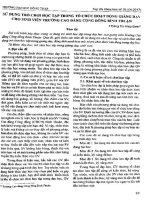 Sử dụng trò chơi học tập trong tổ chức hoạt động giảng dạy cho sinh viên trường cao đẳng cộng đồng bình thuận