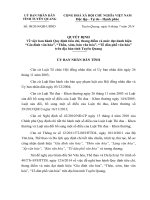 Quy định tiêu chí, thang điểm và mức đạt danh hiệu “Gia đình văn hóa”, “Thôn, xóm, bản văn hóa”, “Tổ dân phố văn hóa” trên địa bàn tỉnh Tuyên Quang