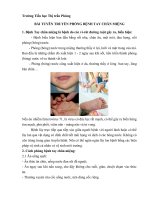 BÀI TUYÊN TRUYỀN PHÒNG BỆNH TAY CHÂN MIỆNG