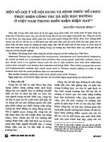 Một số gợi ý về nội dung và hình thức tổ chức thực hiện công tác xã hội học đường ở việt nam trong điều kiện hiện nay