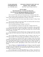 Ban hành danh mục và tổ chức mua sắm tài sản theo phương thức tập trung trên địa bàn tỉnh Bình Phước