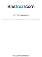 HTTT CN - chia sẻ tài liệu