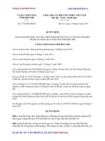 Quyết định 1737/QĐ-UBND