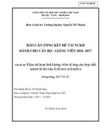 Khảo sát hoạt tính kháng viêm dị ứng của hợp chất seanol từ tảo nâu Ecklonia stolonifera.pdf