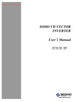SOHO VD VECTOR INVERTER