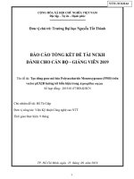Tạo dòng gene mã hóa Polysaccharide Monooxygenase (PMO) trên vector pEX2B hướng tới biểu hiện trong Aspergillus oryzae.pdf