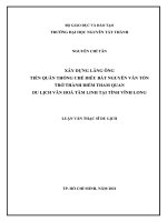 Xây dựng Lăng Ông tiền quân thống chế điều bát Nguyễn Văn Tồn trở thành điểm tham quan du lịch văn hóa tâm linh tại Vĩnh Long.pdf