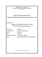 Nghiên cứu điều khiển ra hoa in vitro cây sống đời (Kalanchoe blossfeldiana) .pdf