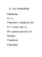 Chương III: CÁC PHƯƠNG PHÁP GIẢI MẠCH ĐIỆN PHỨC TẠP