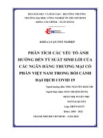 Phân tích các yếu tố ảnh hưởng đến tỷ suất sinh lời của các ngân hàng thương mại cổ phần Việt Nam trong bối cảnh đại dịch Covid 19.pdf