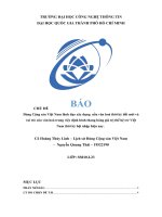 Đảng Cộng sản Việt Nam lãnh đạo xây dựng  nền văn hoá thời kỳ đổi mới và   vai trò của văn hoá trong việc định hình thang bảng giá trị thể hệ trẻ Việt  Nam thời kỳ hội nhập hiện nay