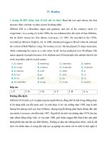 SBT tiếng anh 10 trang 18, 19 unit 3 reading   global success kết nối tri thức