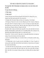 Một số biện pháp rèn năng lực tự học và tự chủ cho học sinh lớp Một