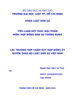 Các trường hợp chấm dứt hợp đồng ủy quyền theo Bộ luật Dân sự Việt Nam.docx