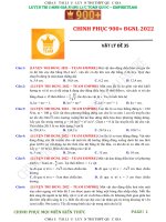 BÀI tập CHUYÊN đề DAO ĐỘNG cơ  số (1)