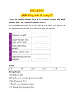 unit 4 lop 11 speaking trang 51