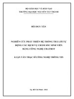 Nghiên cứu phát triển hệ thống trả lời tự động các dịch vụ chăm sóc sinh viên bằng công nghệ Chatbot.pdf