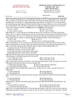 de ren luyen gdcd 12 lan 1 nam 2022 2023 truong thpt yen the bac giang