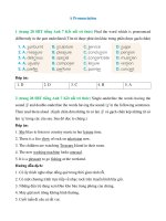 sbt tieng anh 7 trang 28 unit 4 pronunciation ket noi tri thuc