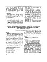 Nghiên cứu giá trị số NLR, PLR trong dự báo đáp ứng điều trị ung thư phổi