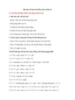 50 bài tập viết lại câu tiếng anh có đáp án