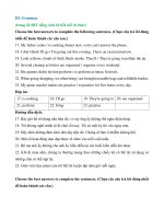 SBT tiếng anh 10 trang 24 test yourself 1 grammar   global success kết nối tri thức