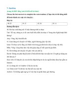 SBT tiếng anh 10 trang 26 test yourself 1 speaking   global success kết nối tri thức