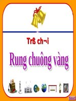TRÒ CHƠI RUNG CHUÔNG VÀNG