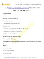 Tiếng anh lớp 6 unit 3 skills 2   vndoc com