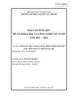 ĐÁNH GIÁ THỰC TRẠNG CHỨNG KHOÁN PHÁI SINH VIỆT NAM, TIỀM NĂNG VÀ NHỮNG HẠN CHẾ