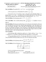 TOAN10 de va dap an thi HSG lop 10 nam 2018 2019