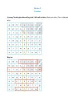 tieng anh lop 3 review 2 fun time trang 76 77 ket noi tri thuc