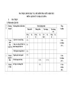 ĐỀ KIỂM TRA GIỮA kì LSĐL 6 2022